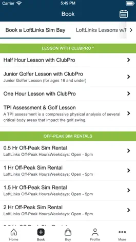 Game screenshot LoftLinks - Indoor Golf Club apk