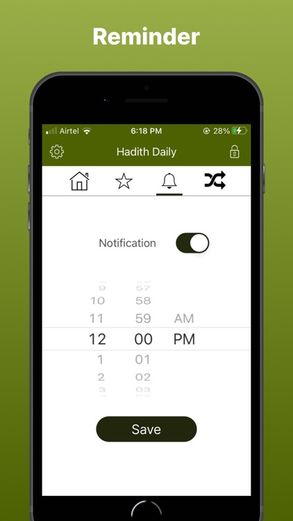 Daily Hadith Islamic App screenshot-4