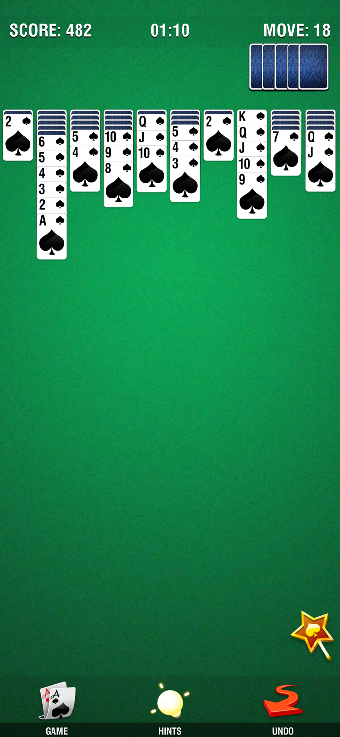 Spider Solitaire for Seniors