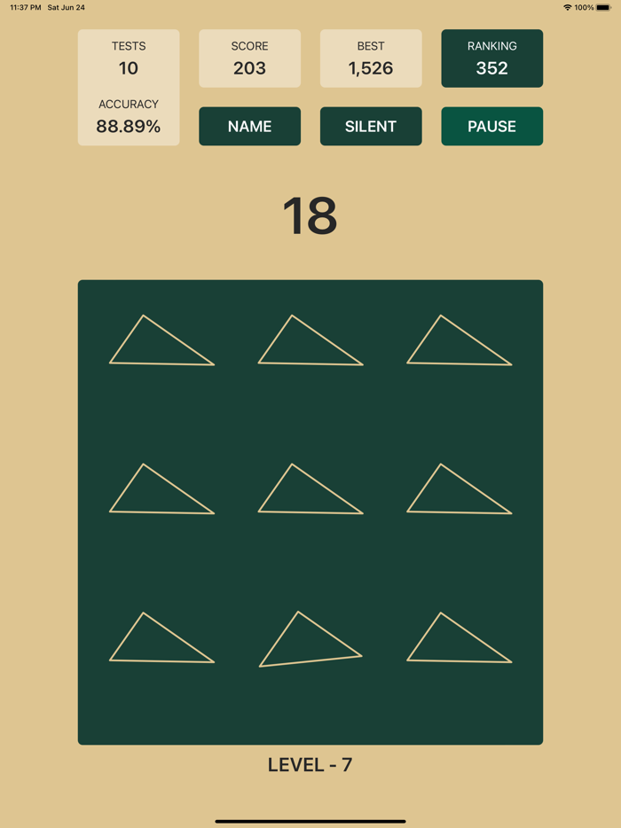 Find Different Triangle