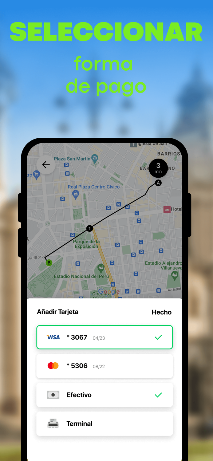 Hola Taxi Cabs in Lima, Peru