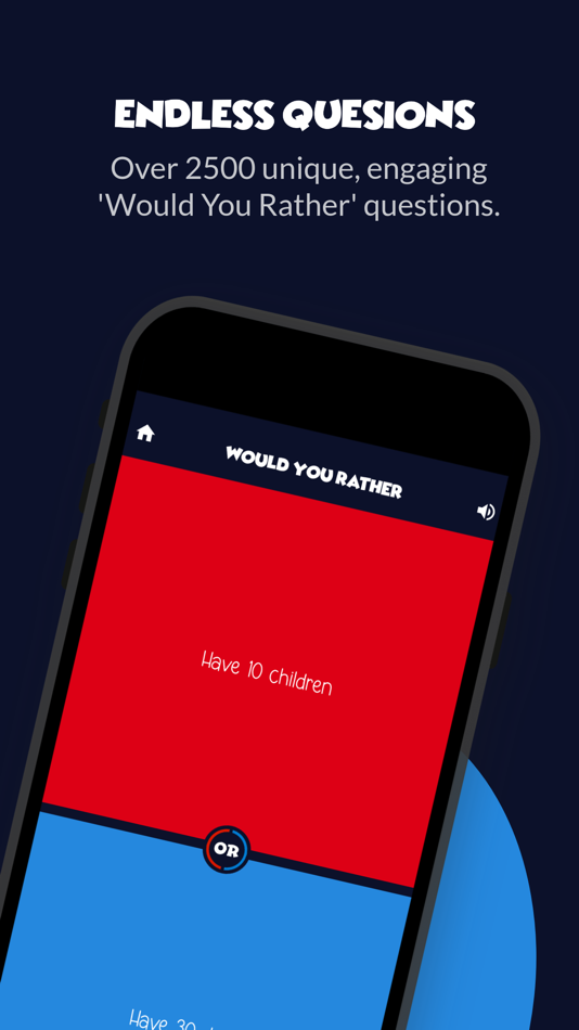 #1. Would You Rather For Life (iOS) Ved: Youssef Zaghloul