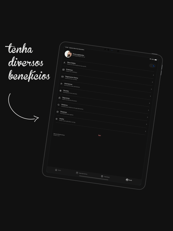 Screenshot #4 pour Barbearia Logos