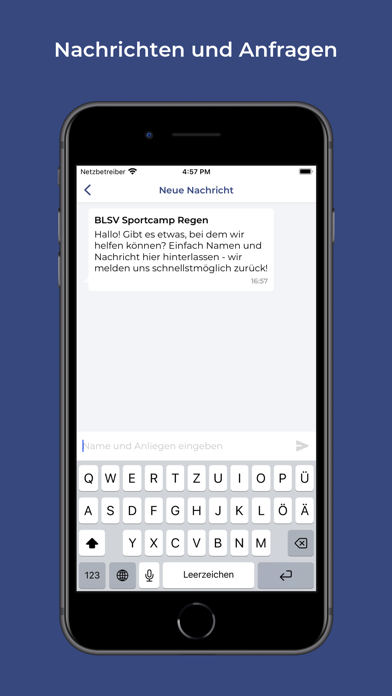 BLSV Sportcamp Regen Screenshot
