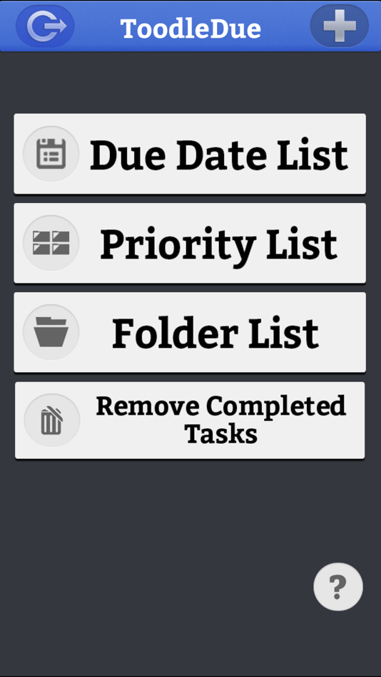 #4. ToodleDue To Do Lists (iOS) 由: Baynon Properties, LLC