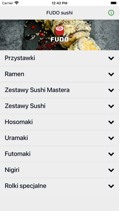 FUDO sushi Screenshot