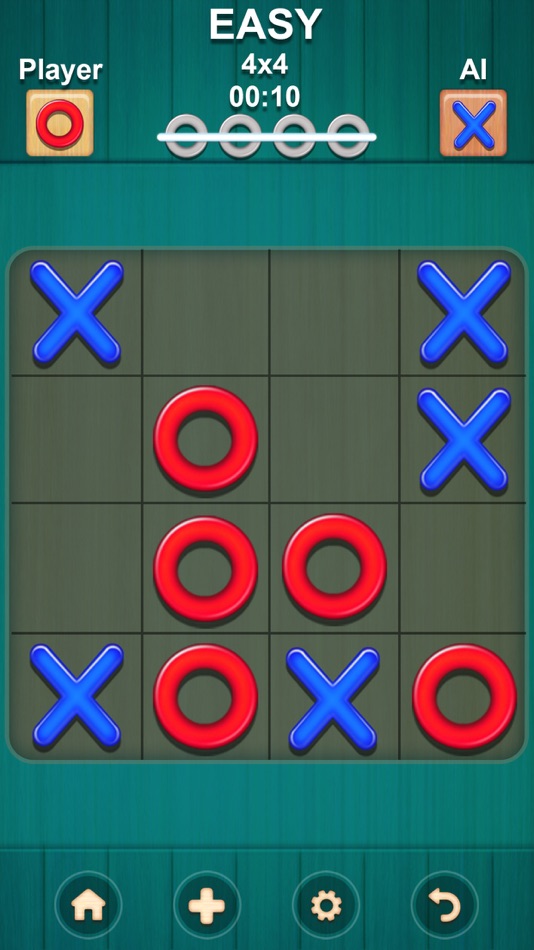 #4. Tic tac toe - 2 player xo game (iOS) Podle: Shobha R