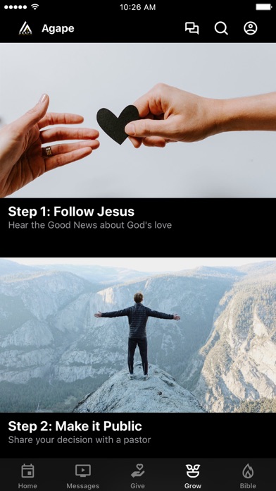 Agape Baptist Scottsboro Screenshot