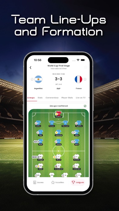 Xscores: Real-time Live Scores Screenshot