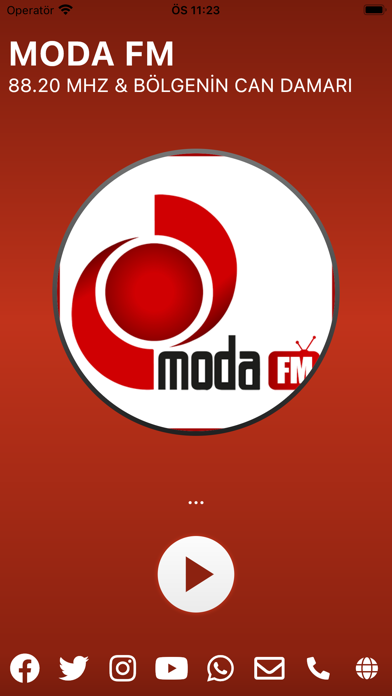 Moda Fm Screenshot