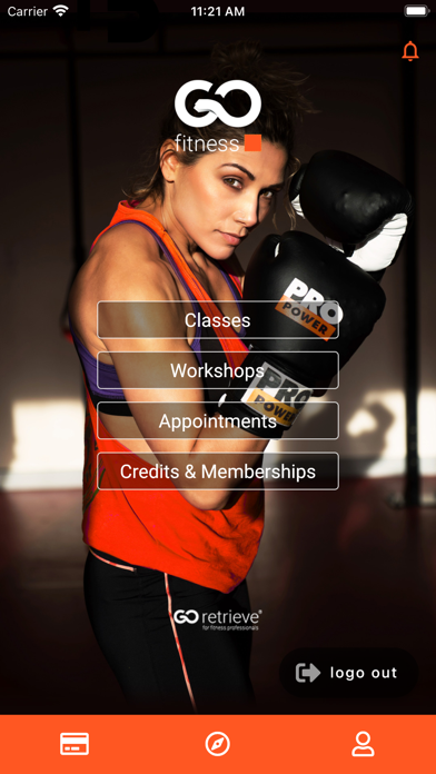 GO Fitness Screenshot