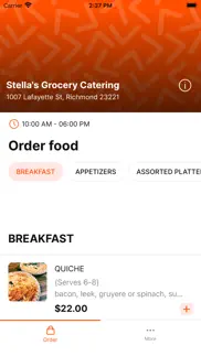 stella's grocery iphone screenshot 2