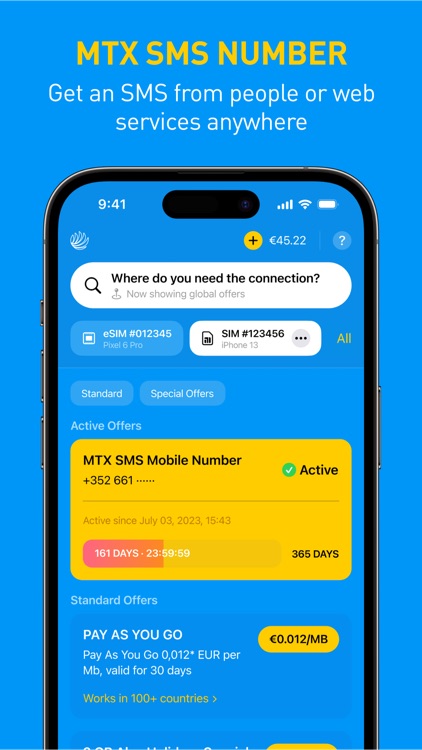 MTX Connect eSIM for travel screenshot-3
