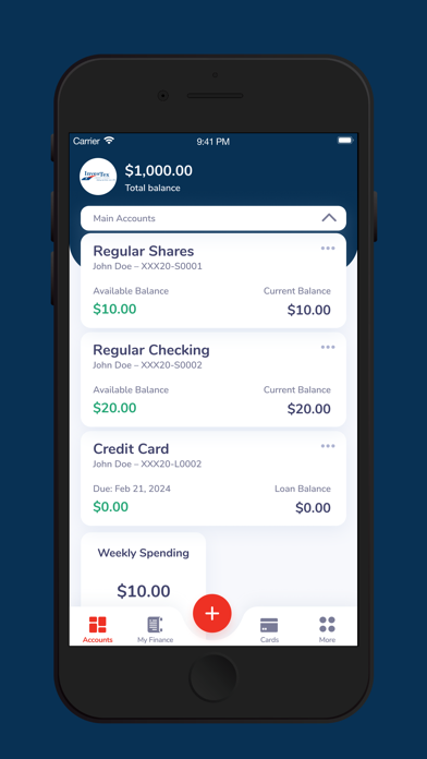 InvesTex Credit Union Mobile Screenshot 2 - AppWisp.com InvesTex Credit Union Mobile Screenshot 2 - AppWisp.com