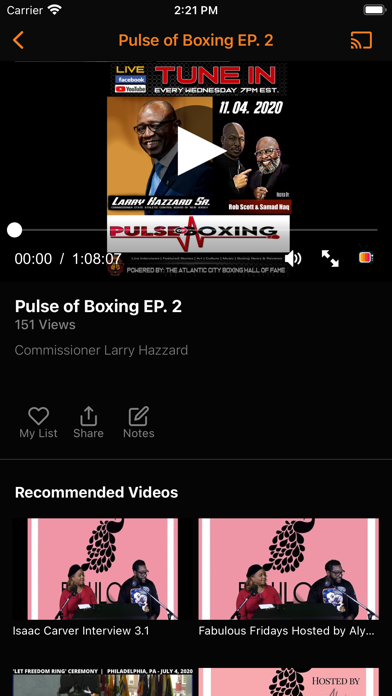 Fieldhouse Entertainment TV Screenshot