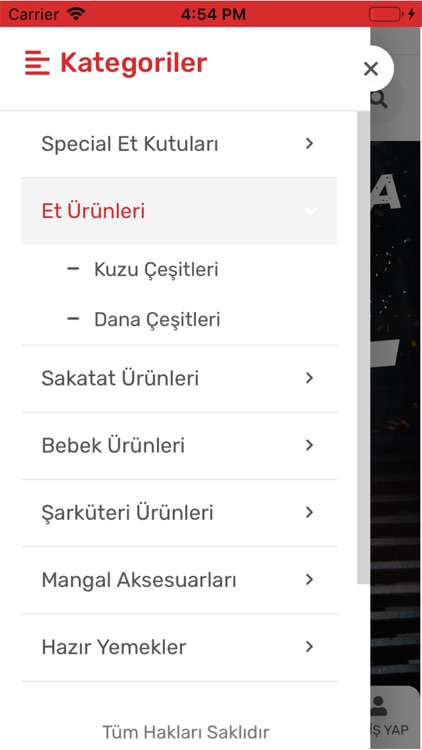 Yağlar Et Market