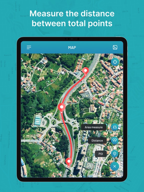 Screenshot #6 pour GPS Distance & Area Calculator