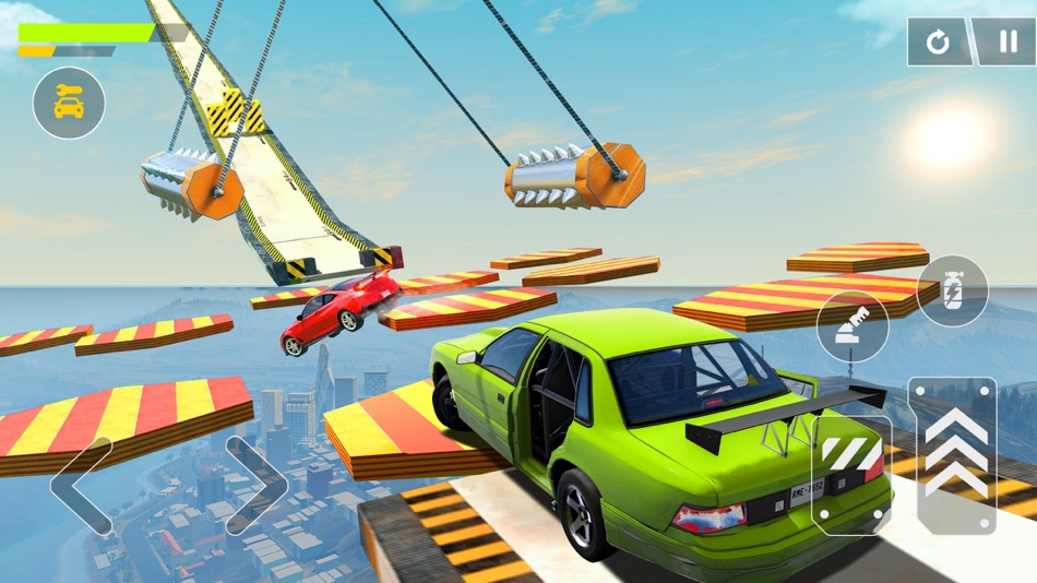 Flying Car Crash: Real Stunts - 1.0.2 - (iOS)