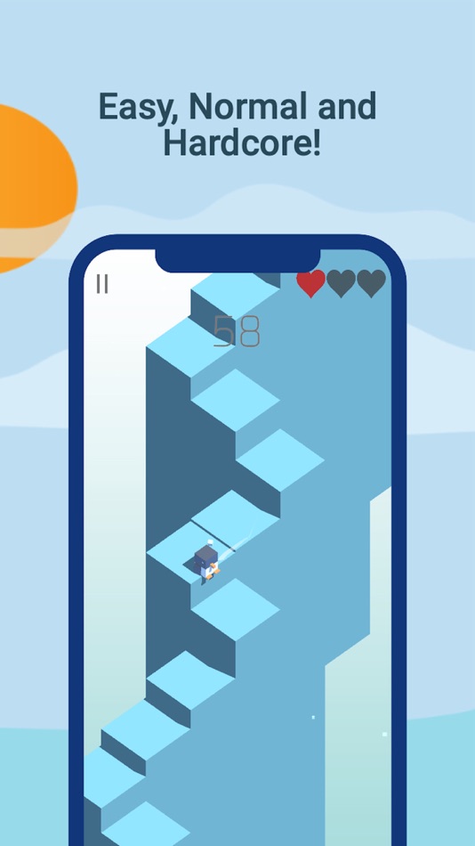 #4. Penguin Slide - Don't Fall! (iOS) 由: Kevin Merz