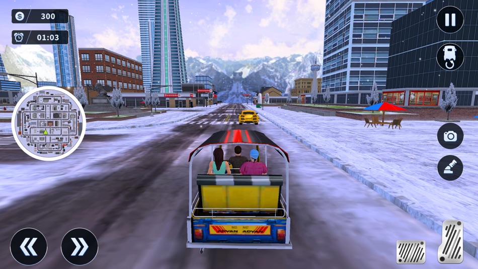 #4. Tuk Tuk Rickshaw Simulator (iOS) 来自: Muhammad Hussain