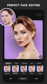 facelab: face editor, age swap iphone screenshot 2