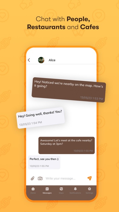 Coffee Mates: Map,date,connect Screenshot