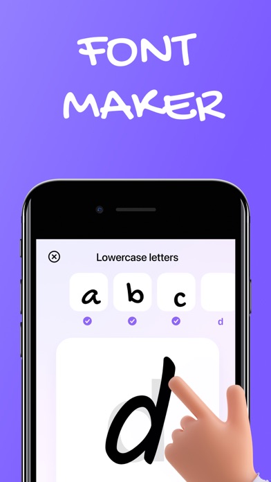 Font Maker: Cursive Keyboard Screenshot