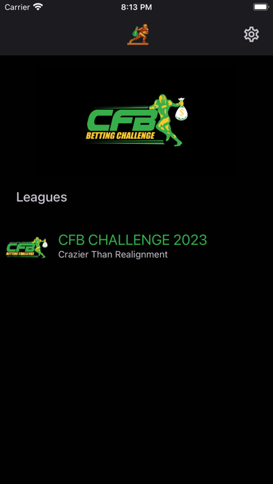 CFB Challenge Screenshot