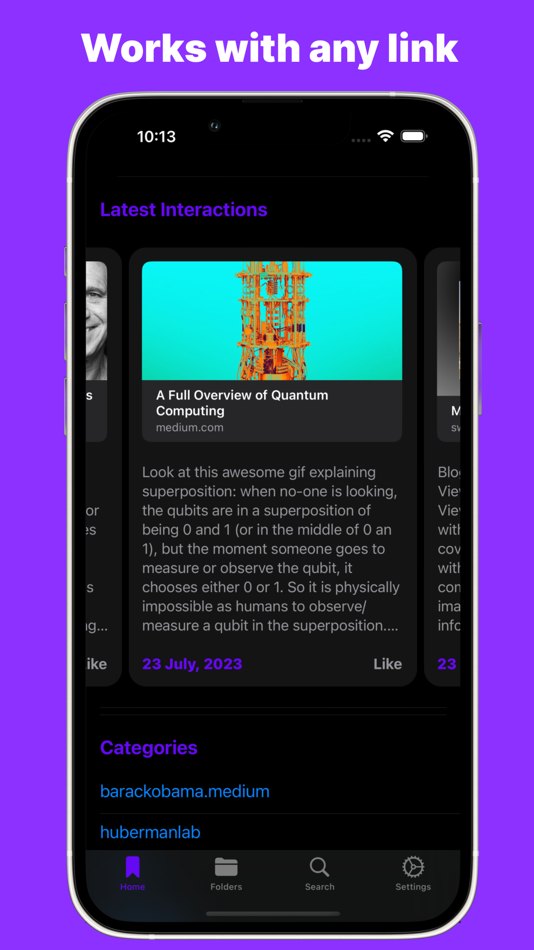 #6. Bookmarks Reader (iOS) 게시자: sachin jeph