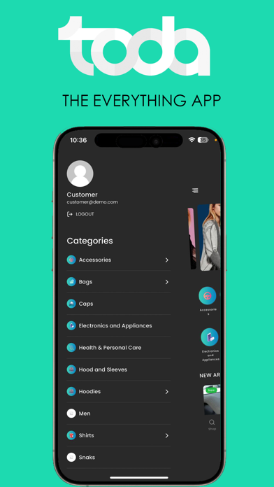 Toda Store Screenshot