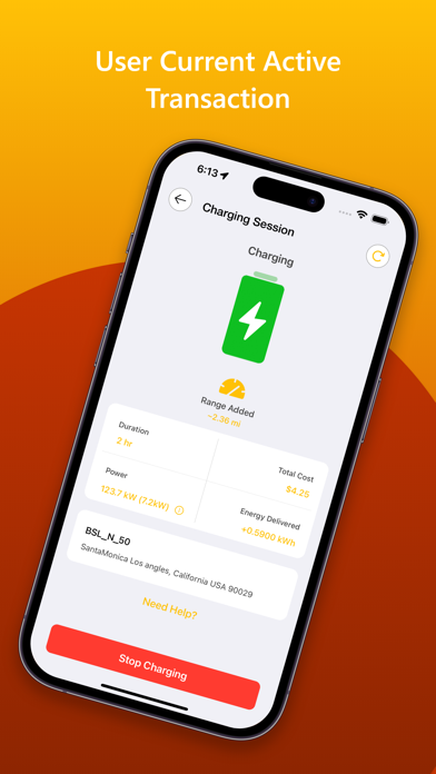ENERGY5 - EV Charging Screenshot