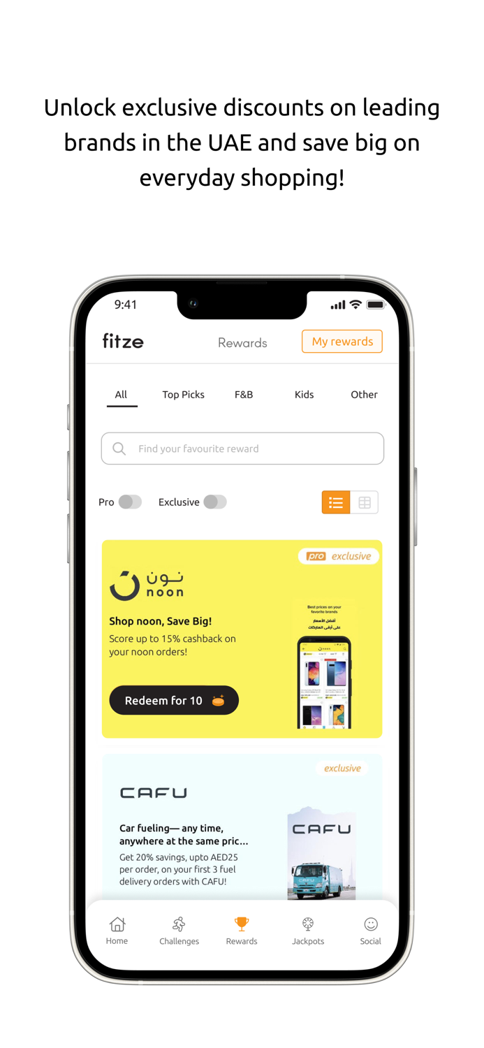 Fitze-Step Counter Fitness UAE