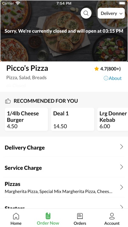 Picco’s Pizza
