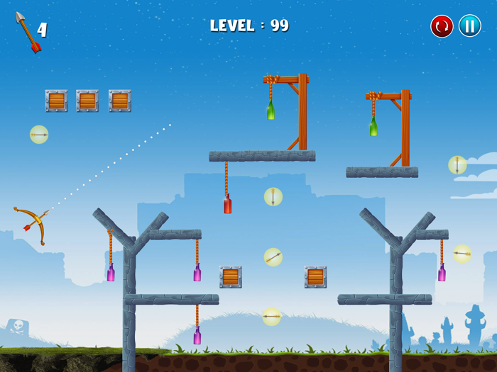 Bottle Shooting Games