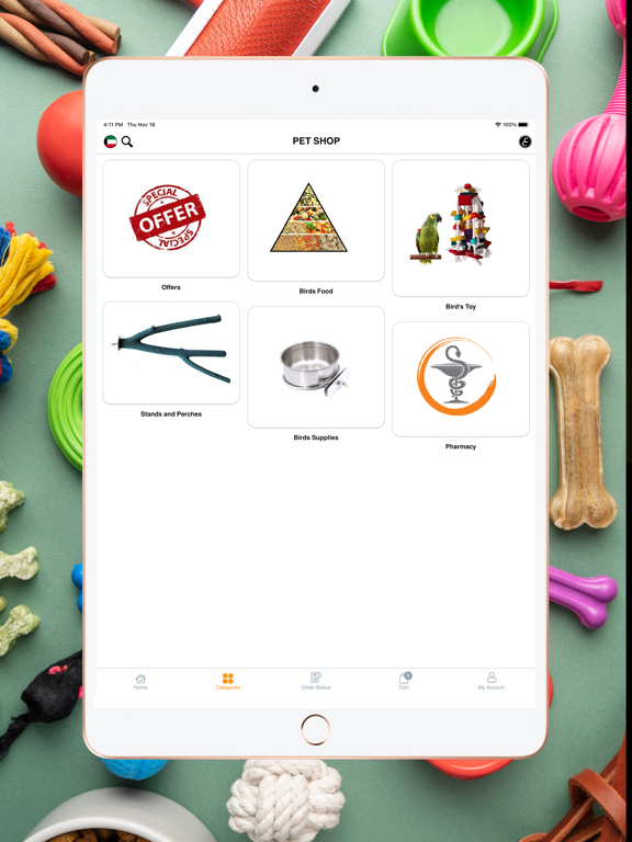 pet shop - بت شوب iPad screenshot 4 - Shopping app
