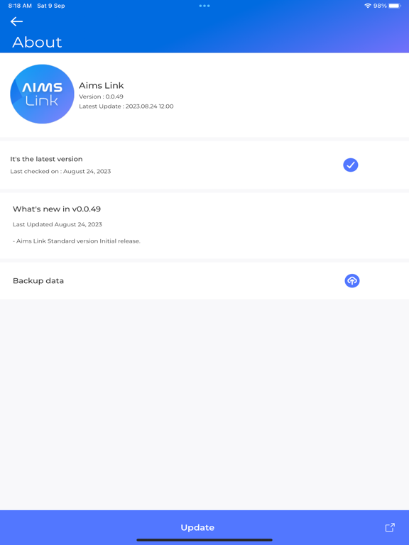 App screenshot