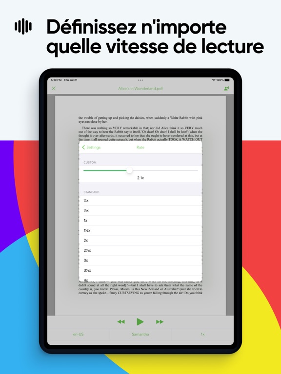 Screenshot #6 pour Lecteur de texte pour PDF,EPUB