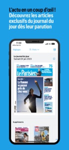 Journal Le Parisien screenshot #1 for iPhone