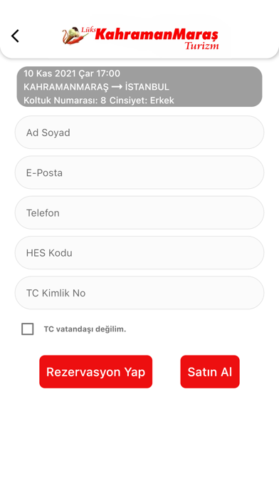 Lüks Kahramanmaraş Turizm Screenshot