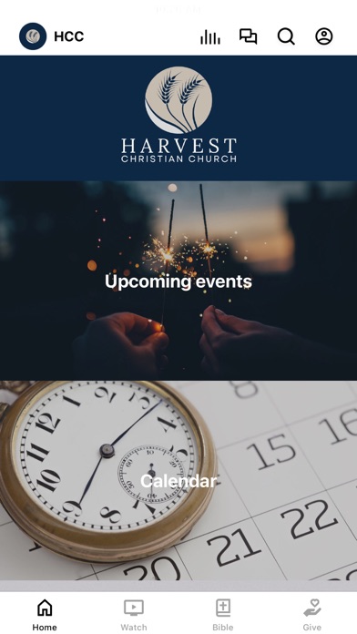 harvestchristian.church Screenshot
