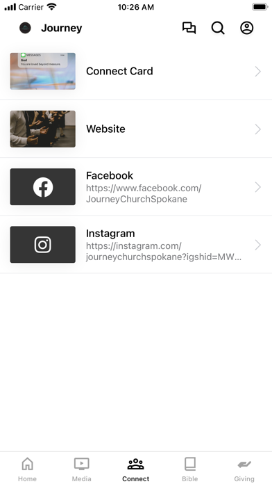 Journey Church Spokane Screenshot
