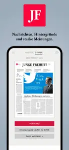 JUNGE FREIHEIT screenshot #1 for iPhone