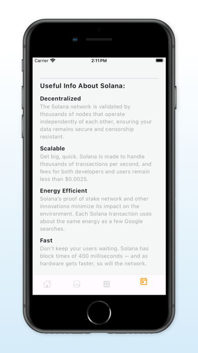 Jupiter: Solana Finance Screenshot
