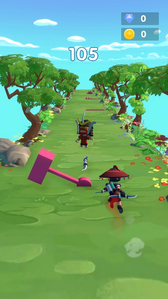#6. Ninja Must Dash (iOS) Podle: Huanghua Dejing Network Technology Co., Ltd