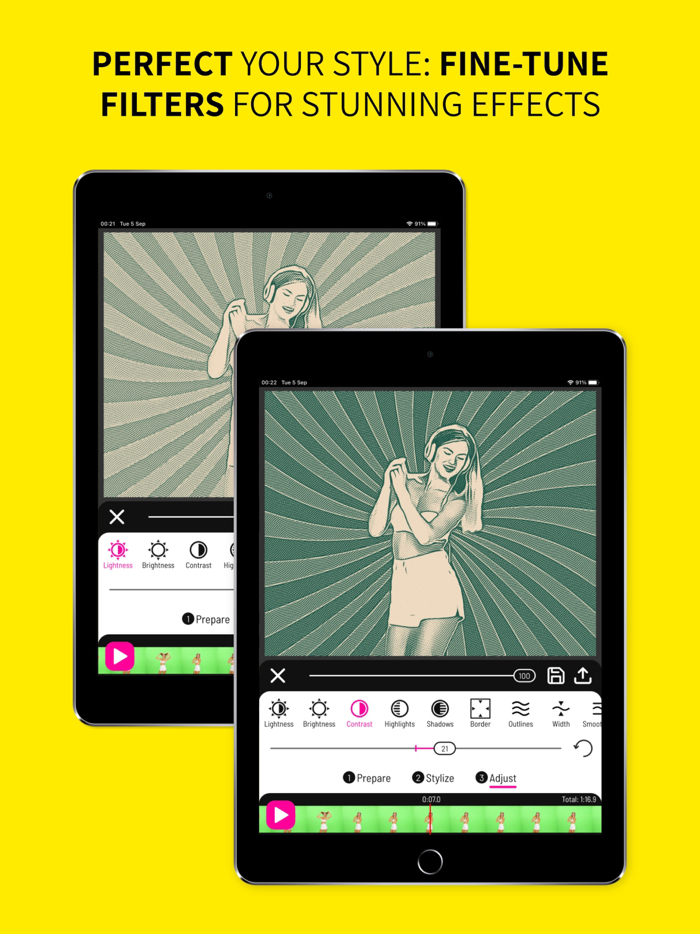 Toonita Video Pop Art Filters