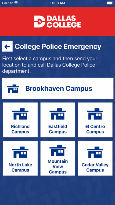 Dallas College Safety Screenshot