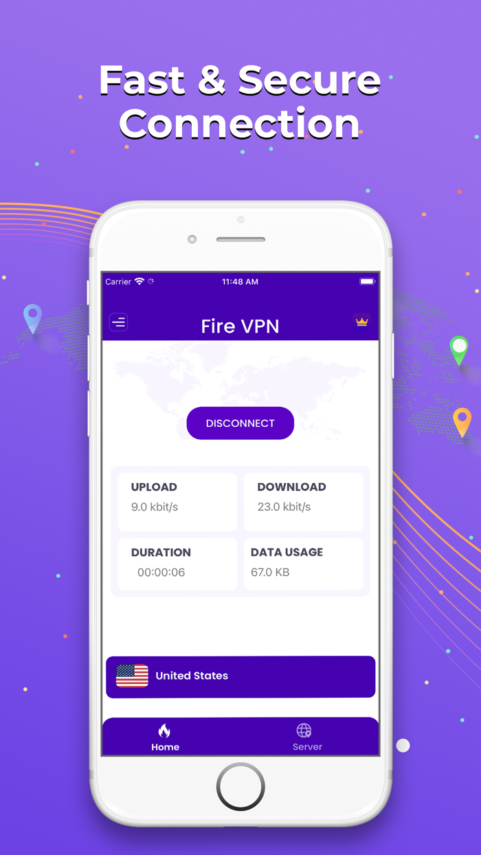 Fire VPN - Vpn Proxy Browser