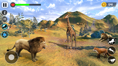 ライオン ゲーム 3D シミュレーター ジャングルのおすすめ画像4