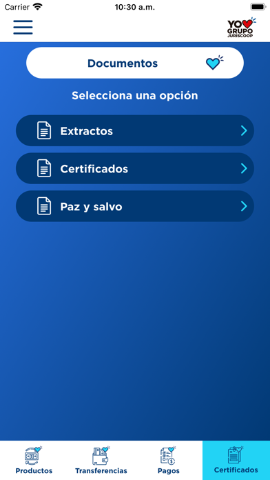 Grupo Juriscoop Screenshot