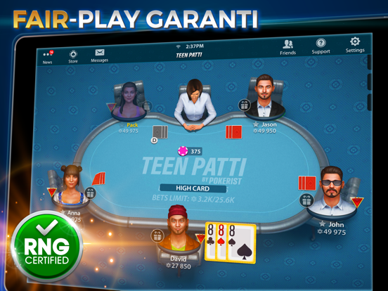 Screenshot #4 pour Teen Patti par Pokerist
